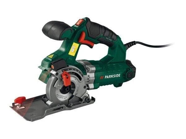 Parkside 710W Electric Mini Plunge Circular Saw With Laser Guide With 1 Blade