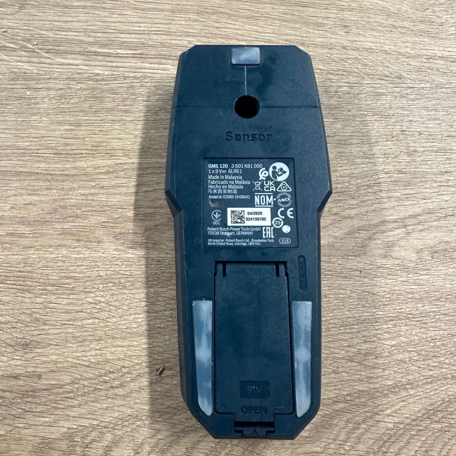 Bosch GMS 120 Professional Wall Scanner Stud Detector Metal Wood Live Wire - Image 2