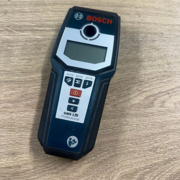 Bosch GMS 120 Professional Wall Scanner Stud Detector Metal Wood Live Wire
