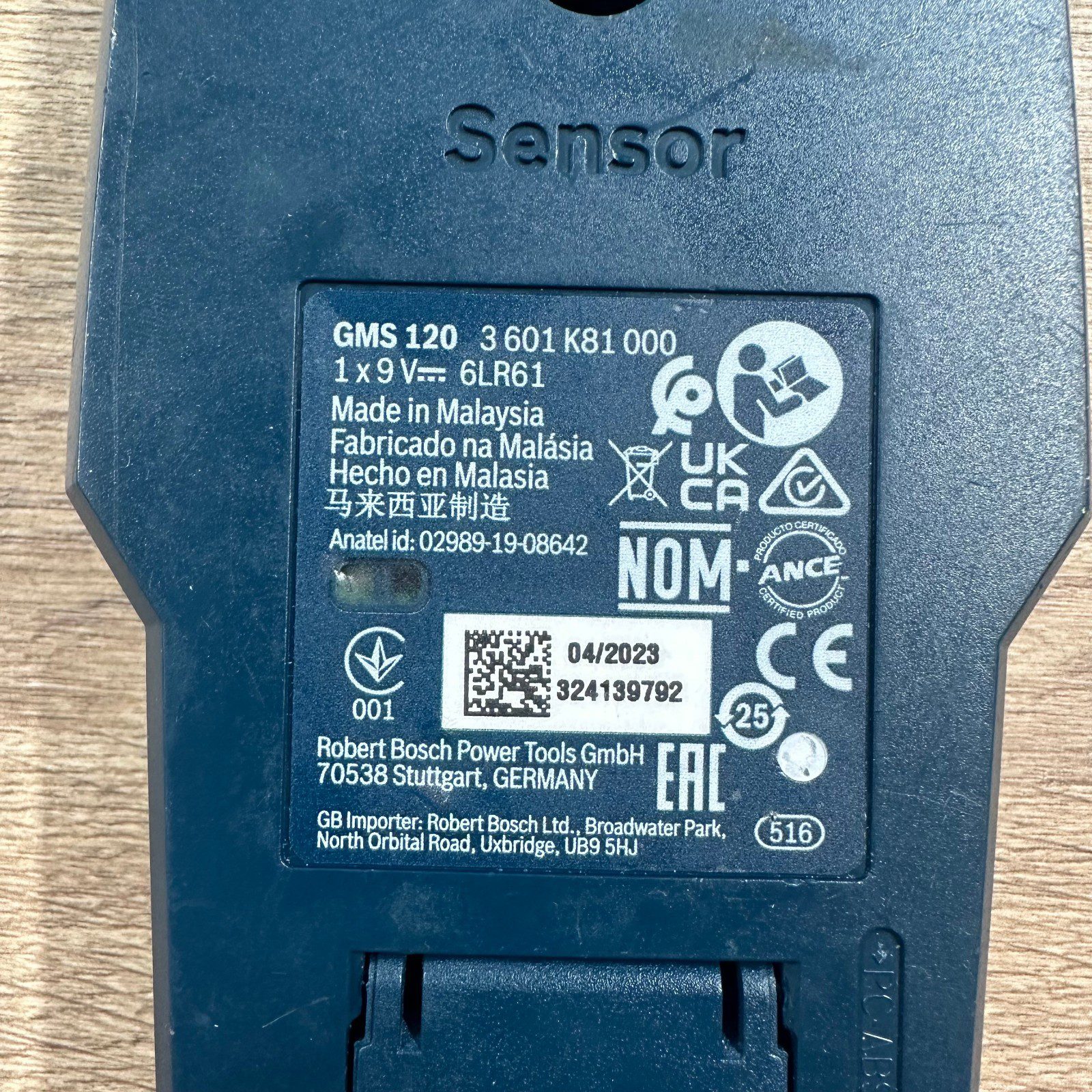 Bosch GMS 120 Professional Wall Scanner Stud Detector Metal Wood Live Wire - Image 8