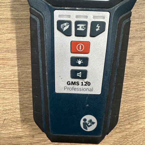 Bosch GMS 120 Professional Wall Scanner Stud Detector Metal Wood Live Wire