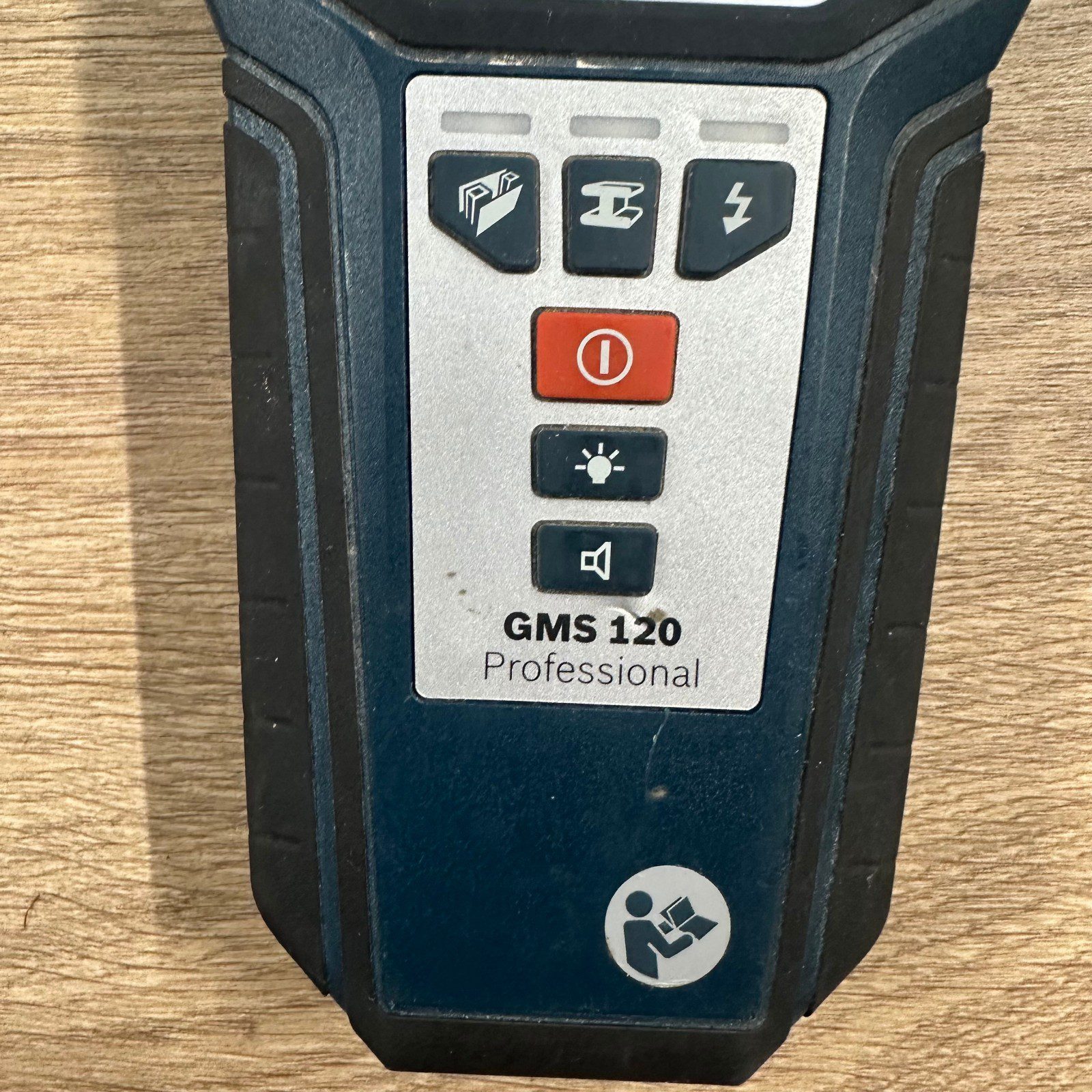 Bosch GMS 120 Professional Wall Scanner Stud Detector Metal Wood Live Wire - Image 13