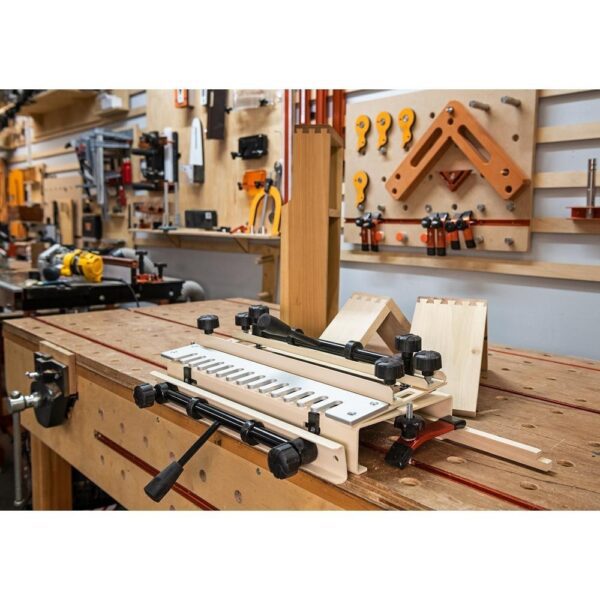 Axcaliber Dovetail Jig Woodworking Joint Jig 1/2 Template Adjustable Clamp