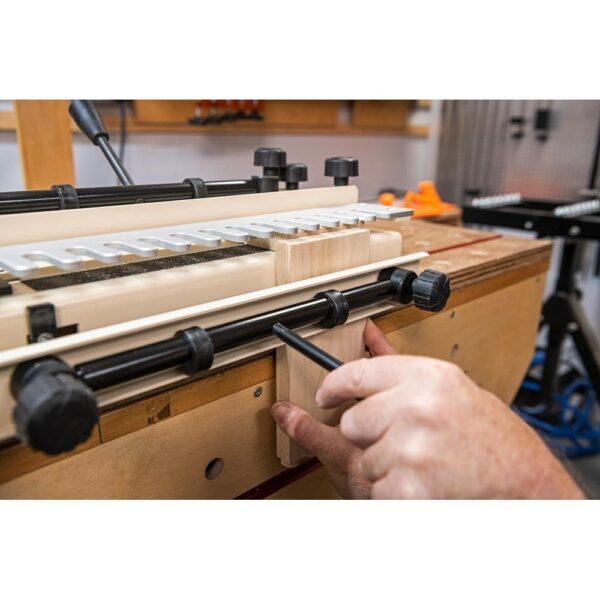 Axcaliber Dovetail Jig Woodworking Joint Jig 1/2 Template Adjustable Clamp