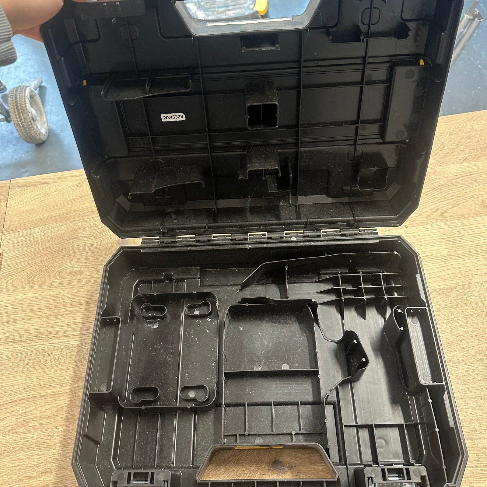 DeWalt DCD709P1T XR Brushless Carry Case Empty Genuine Original Toolbox Only - Image 6