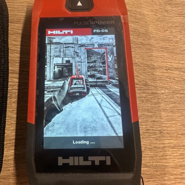 Hilti PD-CS Detection Scanner Laser Measure with Pouch & USB Charging Cable Used
