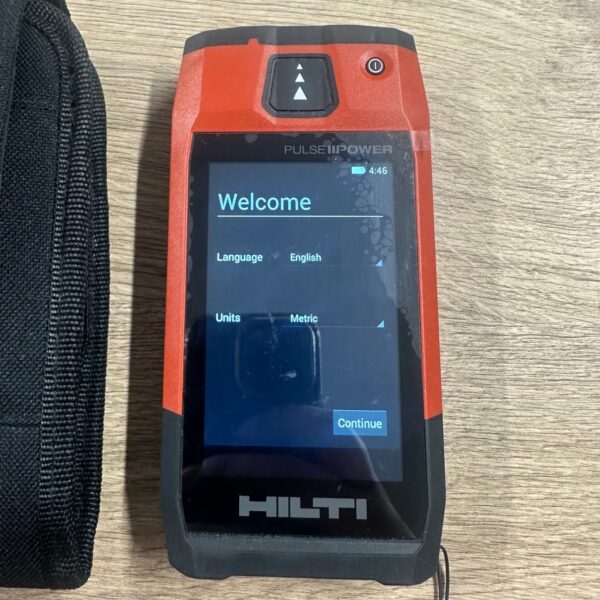 Hilti PD-CS Detection Scanner Laser Measure with Pouch & USB Charging Cable Used