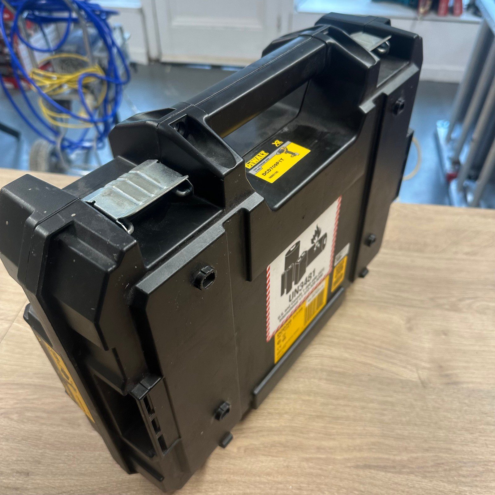 DeWalt DCD709P1T XR Brushless Carry Case Empty Genuine Original Toolbox Only - Image 10