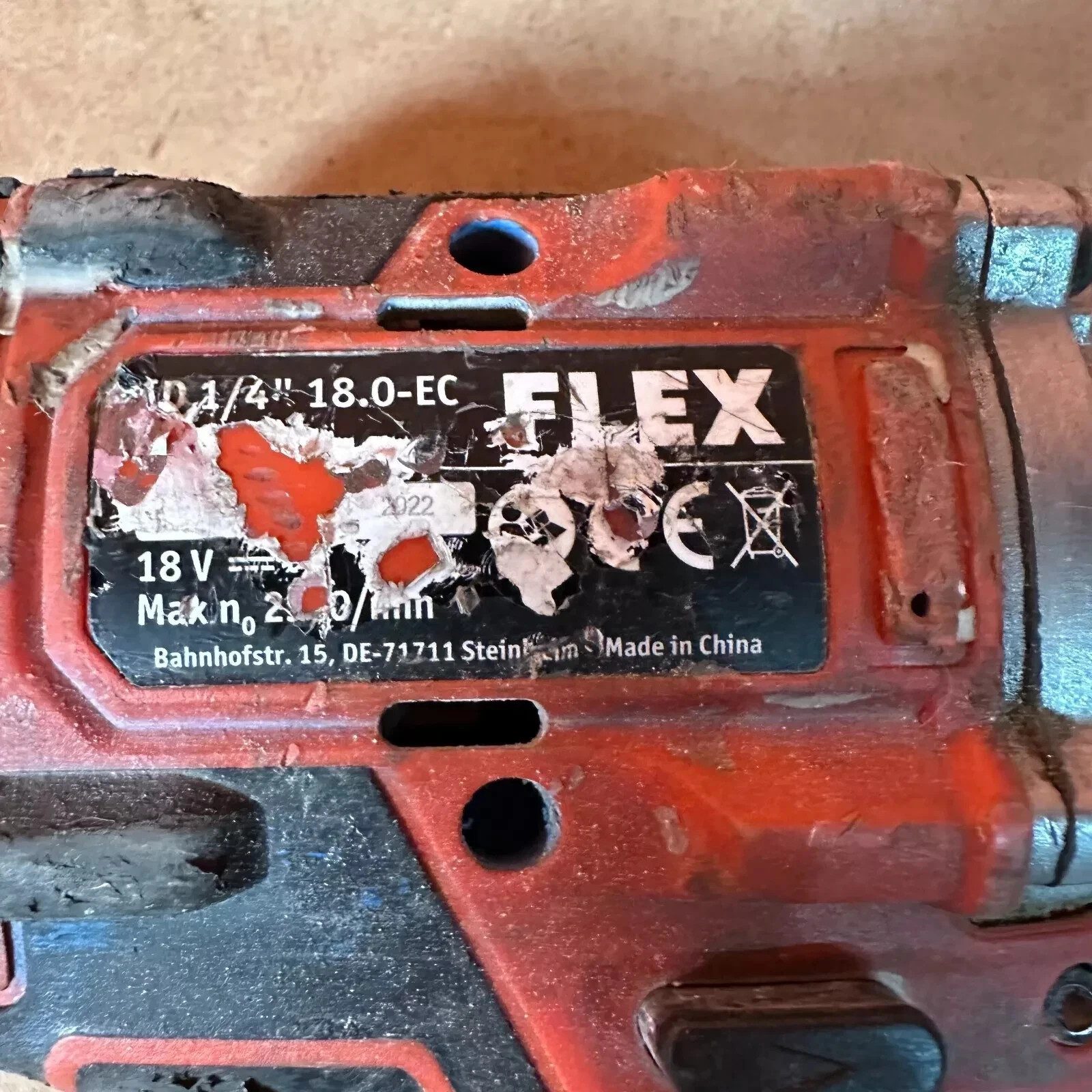 Flex 18V Impact Driver Brushless 1/4" 237Nm ID18.0-EC Bare Unit Tool Kit - Image 8