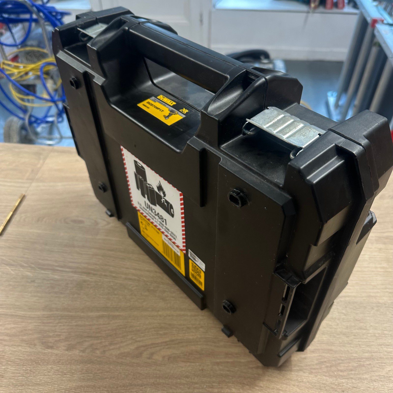 DeWalt DCD709P1T XR Brushless Carry Case Empty Genuine Original Toolbox Only - Image 12