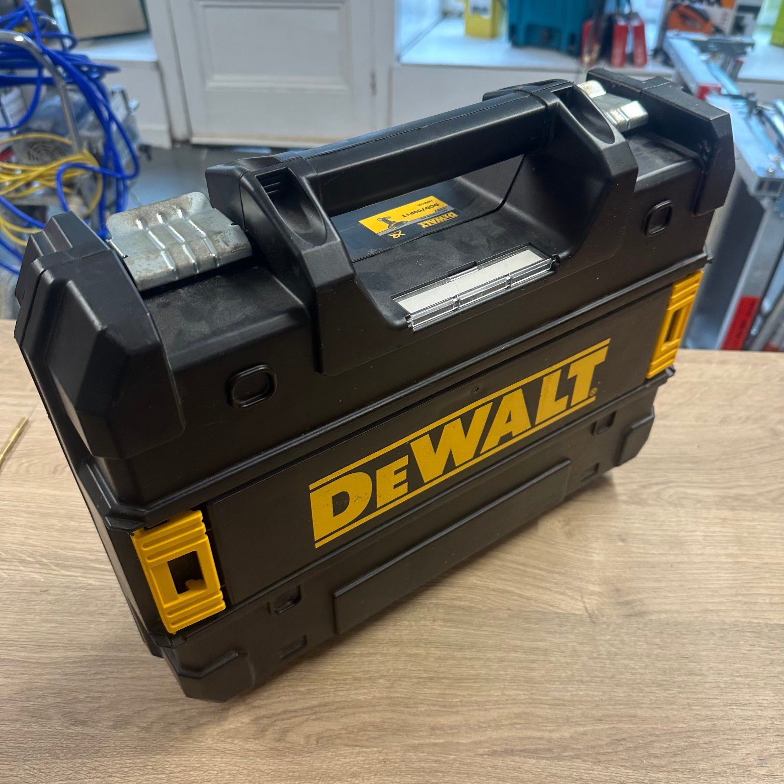 DeWalt DCD709P1T XR Brushless Carry Case Empty Genuine Original Toolbox Only - Image 13