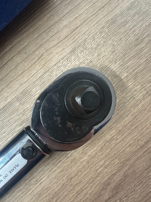 Laser 2002 Torque Wrench 1/2" Drive 10-150 ft-lb with Case Used Tool Set