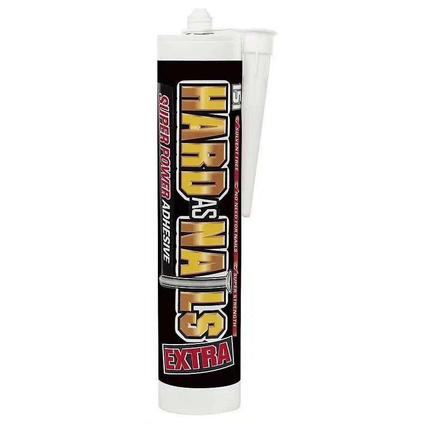 151 Hard As Nails Extra Grab Adhesive 280ml No Nails Super Strength - Image 1