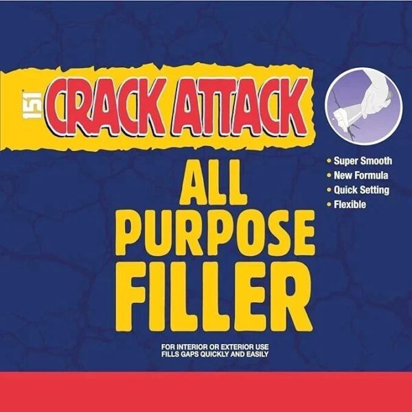 151 Crack Attack All Purpose Filler 310ml Interior Exterior Repair