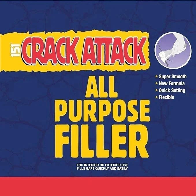 151 Crack Attack All Purpose Filler 310ml Interior Exterior Repair - Image 4