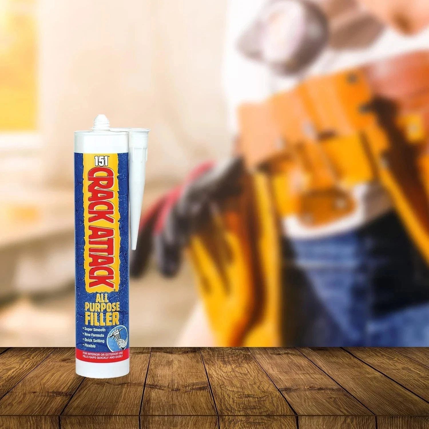151 Crack Attack All Purpose Filler 310ml Interior Exterior Repair - Image 5