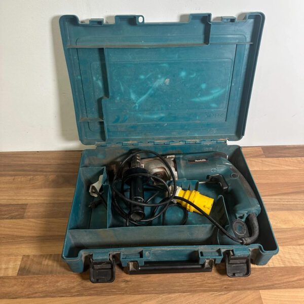 Makita HP2050F Hammer Drill 110V 720W 2 Speed Keyed Chuck With Case Handle