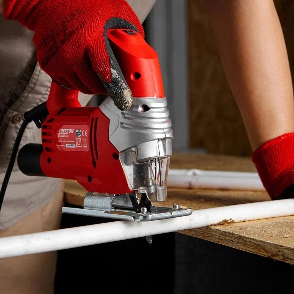 Dekton 5pc T-Shank Jigsaw Blade Set Wood & PVC T-Shank 75mm 50mm HCS - Image 3