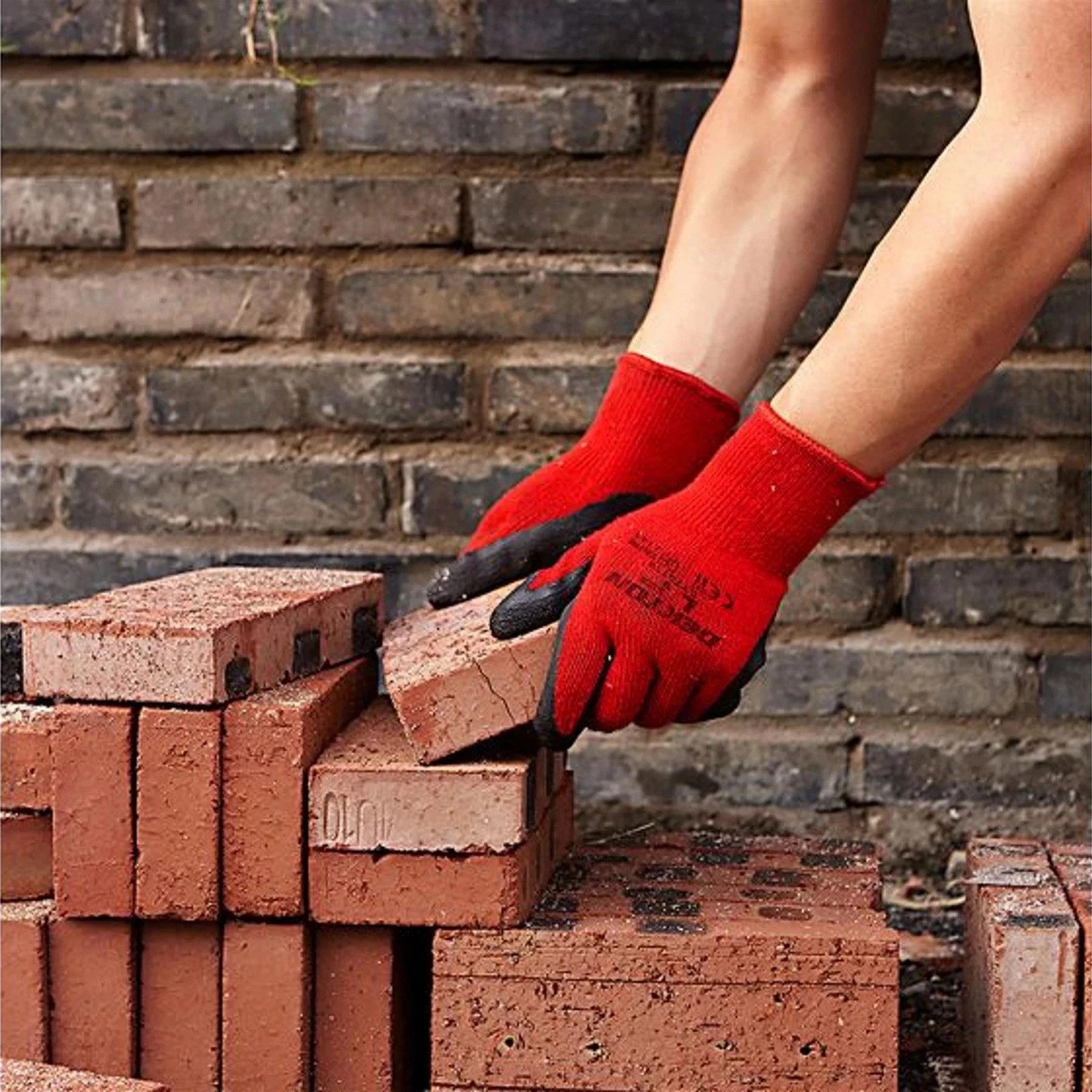 Dekton Latex Coated Work Gloves – Heavy Duty Working Gloves M/L/XL Sizes - Image 2