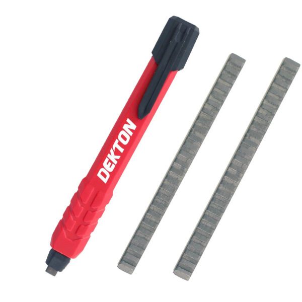 Dekton Carpenter Pencil Non Slip Pocket Clip Timber Metal Ceramics Concrete