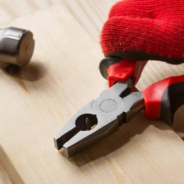 Dekton 6 Inch Combination Pliers Drop Forged Anti Slip Handle DIY Tool