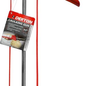 Dekton 11" Caulking Gun Silicone Sealant Tube Applicator Mastic Gun