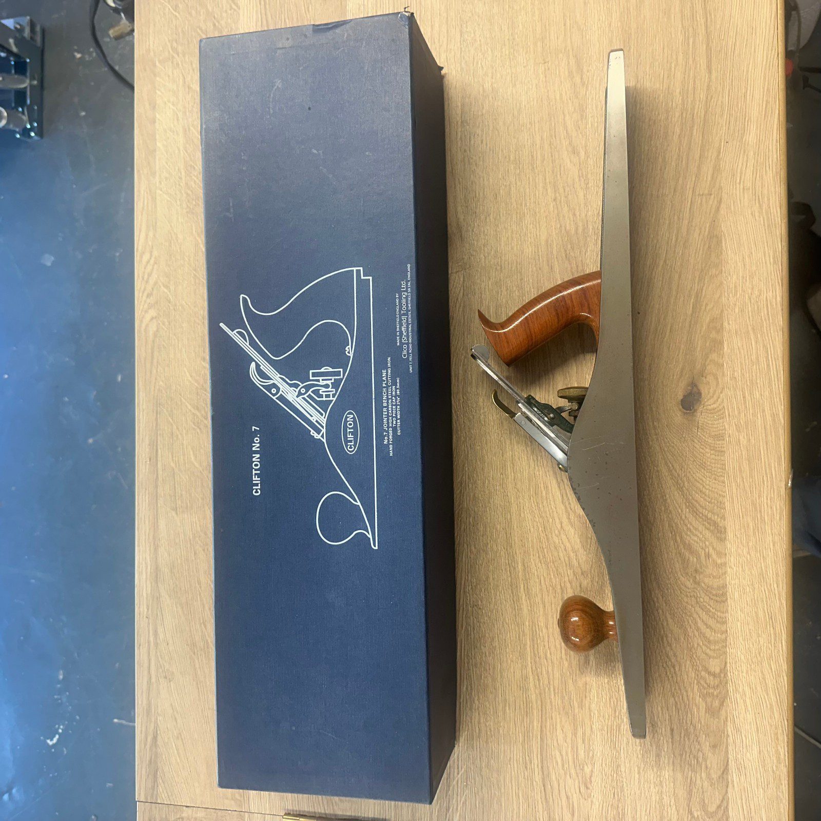 Clifton No 7 Jointer Bench Plane Woodworking Hand Plane Sheffield Tool - Image 2