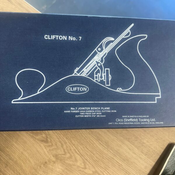 Clifton No 7 Jointer Bench Plane Woodworking Hand Plane Sheffield Tool