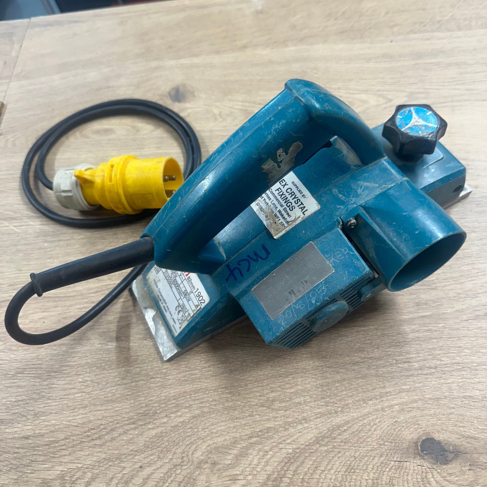 Makita 1902 82mm Electric Planer 110V 500W Wood Planer Used - Image 4