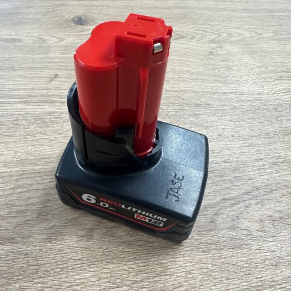 Milwaukee M12B6 12V 6.0Ah Red Lithium Battery Used Genuine