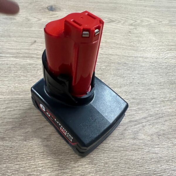Milwaukee M12B6 12V 6.0Ah Red Lithium Battery Used Genuine