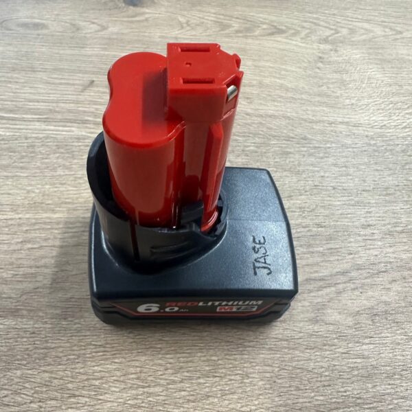 Milwaukee M12B6 12V 6.0Ah Red Lithium Battery Used Genuine