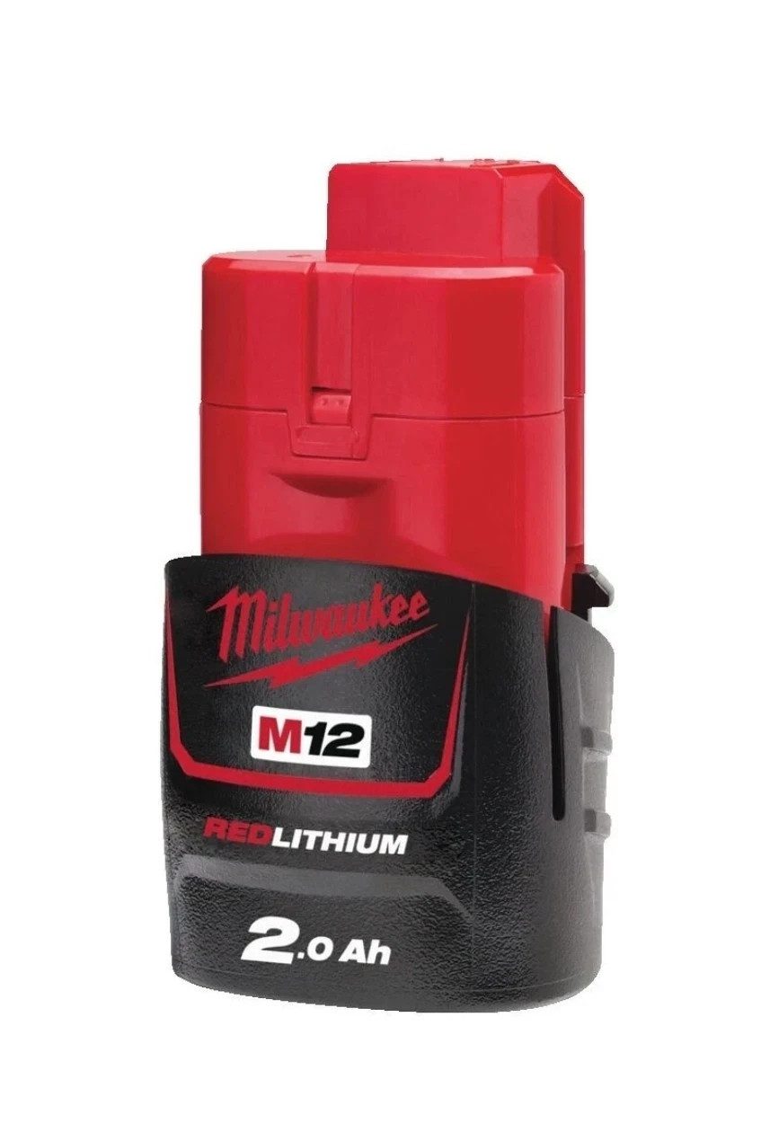 Milwaukee M12B2 2.0Ah Battery M12 RedLithium Li-Ion Pack Genuine - Image 4
