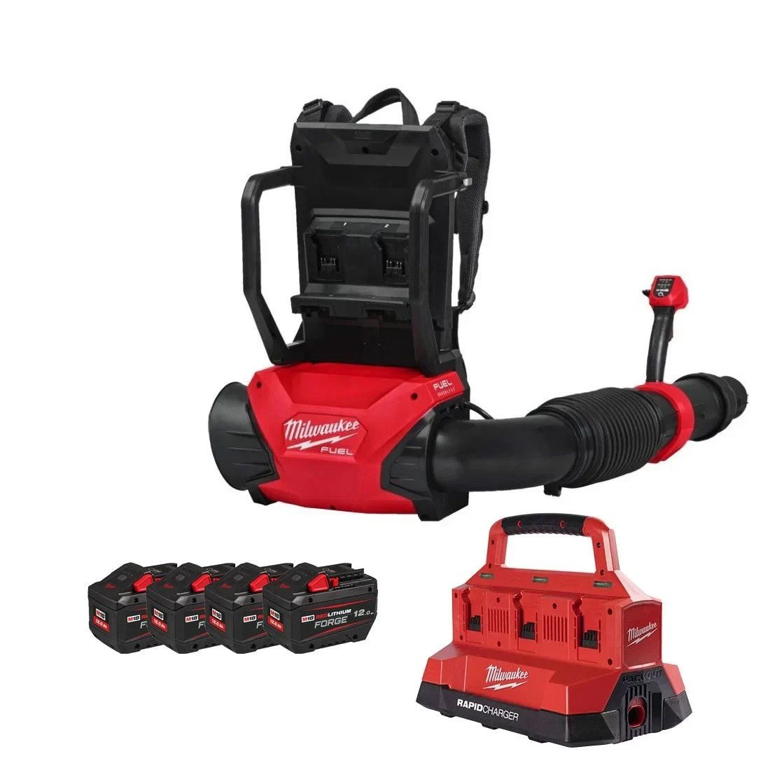 Milwaukee M18 F2BPB Backpack Vacuum M18 FUEL 18V Cordless Vacuum Body Only - Image 1