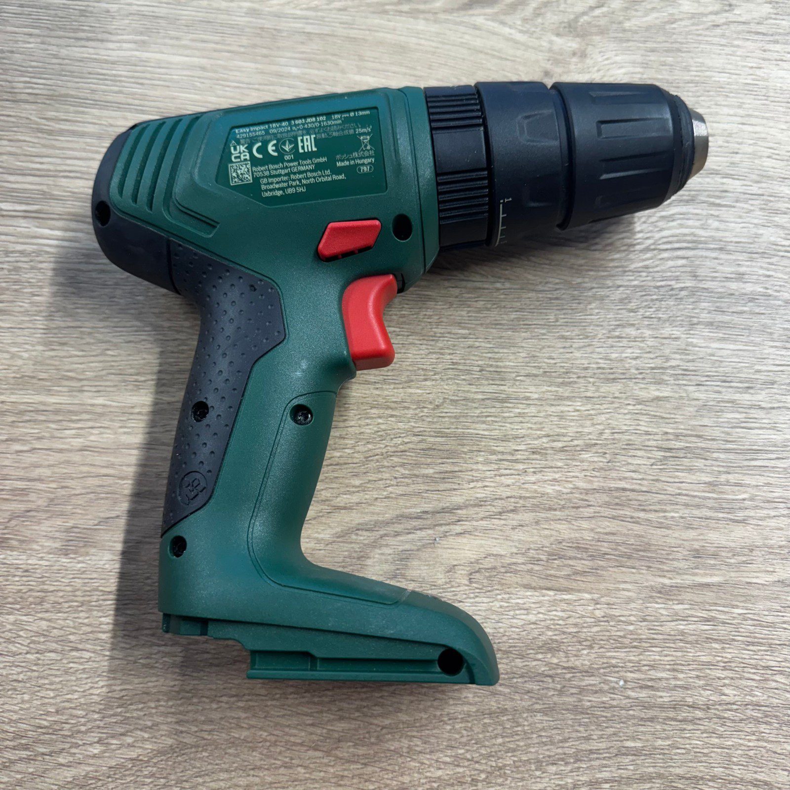 Bosch EasyImpact 18V-40 Cordless Combi Drill With Case Used Body Only - Image 5