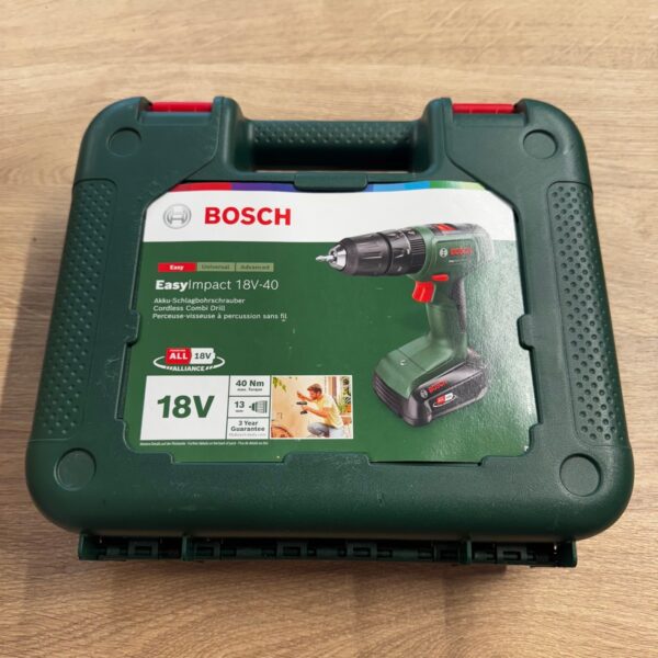 Bosch EasyImpact 18V-40 Cordless Combi Drill With Case Used Body Only
