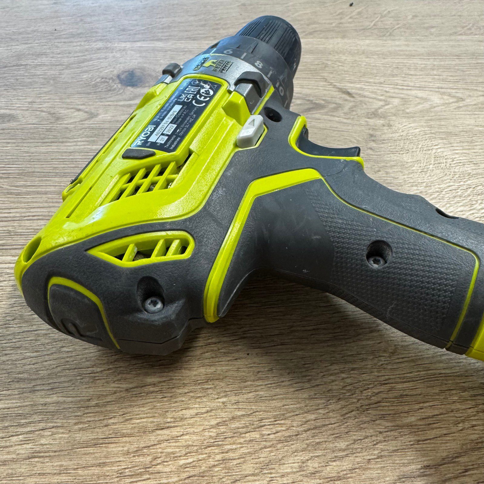 Ryobi R18PD3 18V ONE+ Cordless Hammer Drill Driver Body Only Used Combi Drill - Image 10