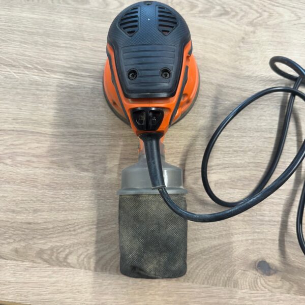 Black+Decker BDERO600 Used Random Orbital Sander Electric Palm Sander With Dust