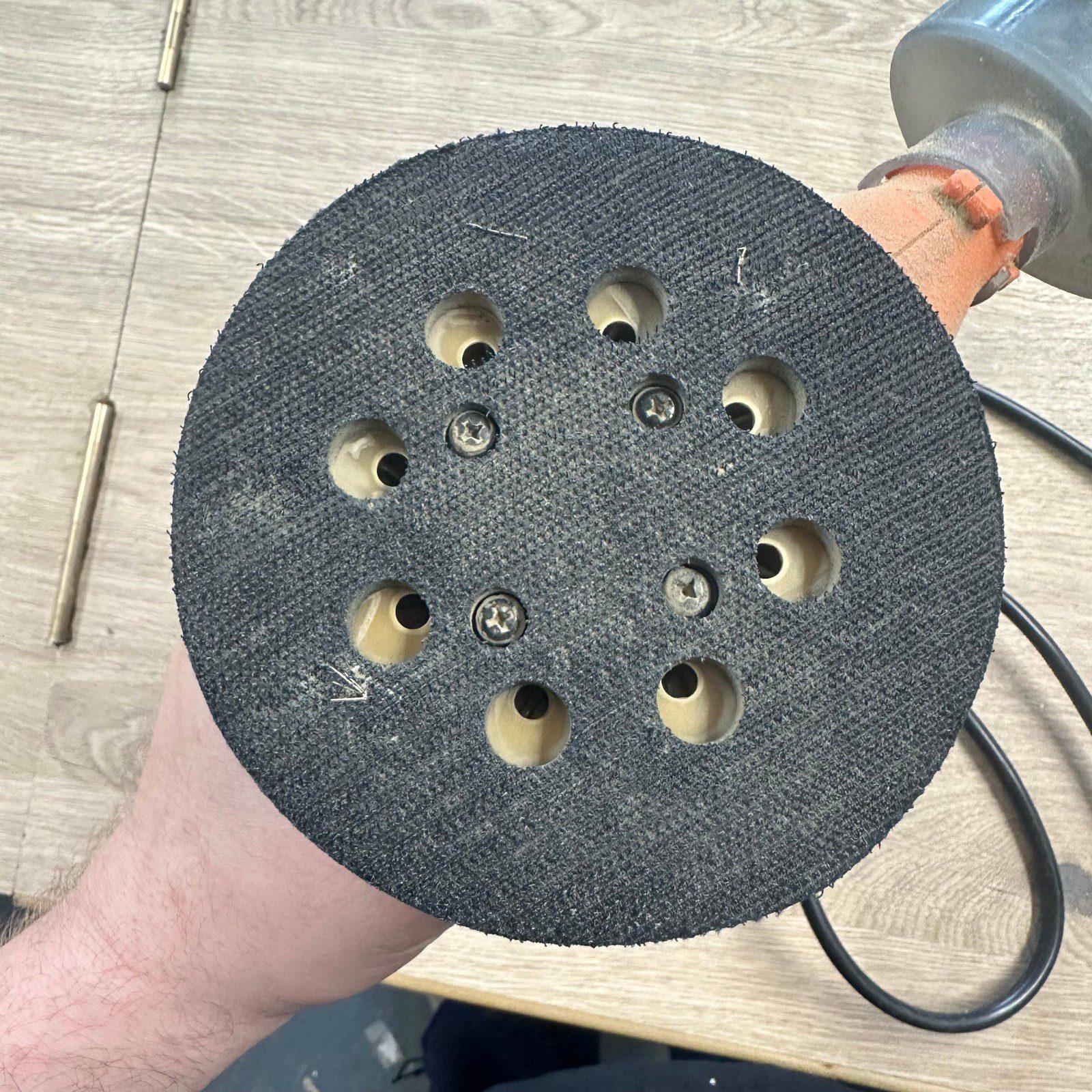 Black+Decker BDERO600 Used Random Orbital Sander Electric Palm Sander With Dust - Image 11