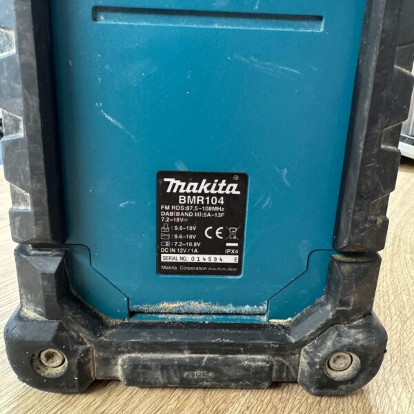 Makita BMR104 DAB Site Radio Used 18V LXT Jobsite Radio Body Only