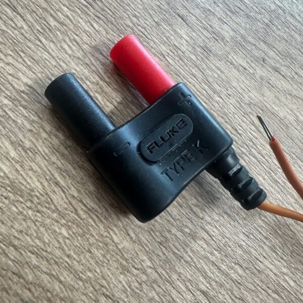 Fluke 179 True RMS Digital Multimeter With Case Leads And Type K Adapter Used