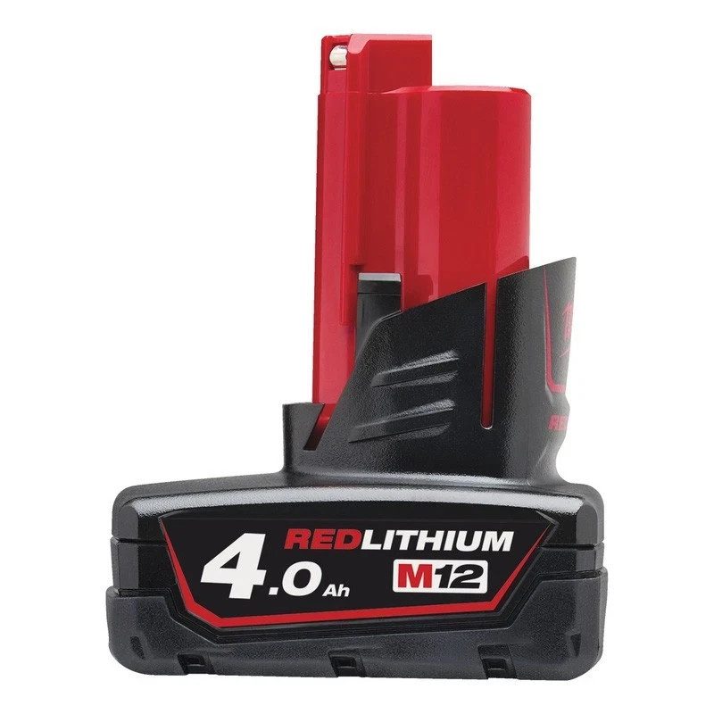 Milwaukee M12B4 4.0Ah Battery M12 RedLithium Li-Ion Genuine - Image 2