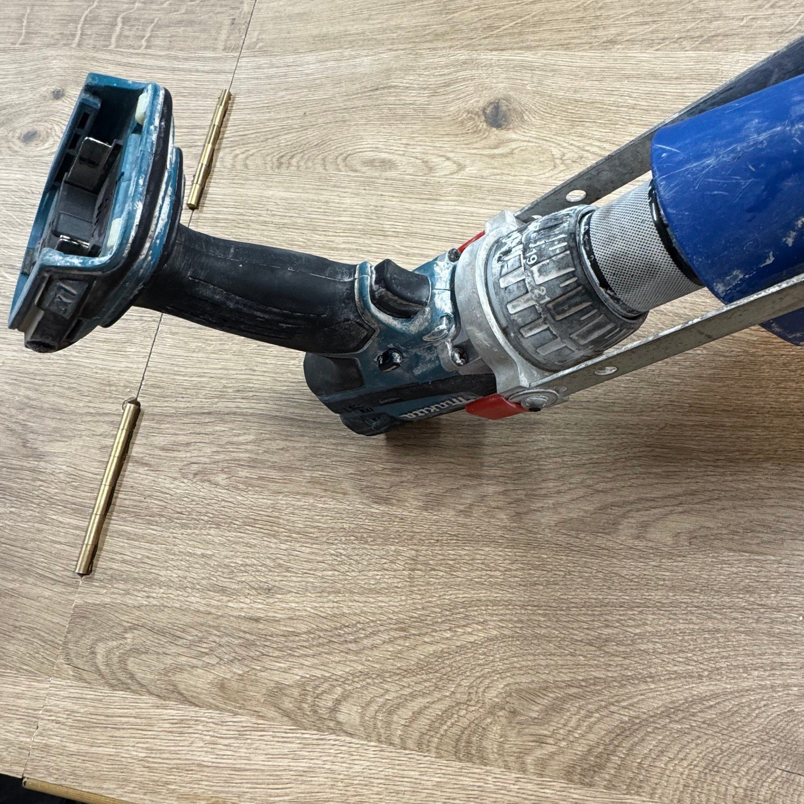 Quikpoint Mortar Gun Drill Attachment Brick Pointing Tool With Makita Drill - Image 5