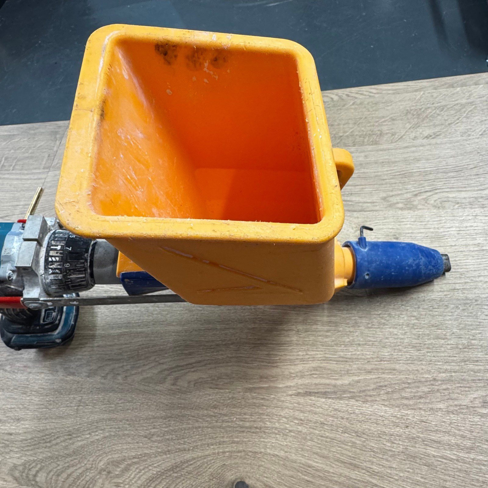 Quikpoint Mortar Gun Drill Attachment Brick Pointing Tool With Makita Drill - Image 9