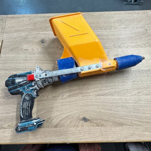 Quikpoint Mortar Gun Drill Attachment Brick Pointing Tool With Makita Drill