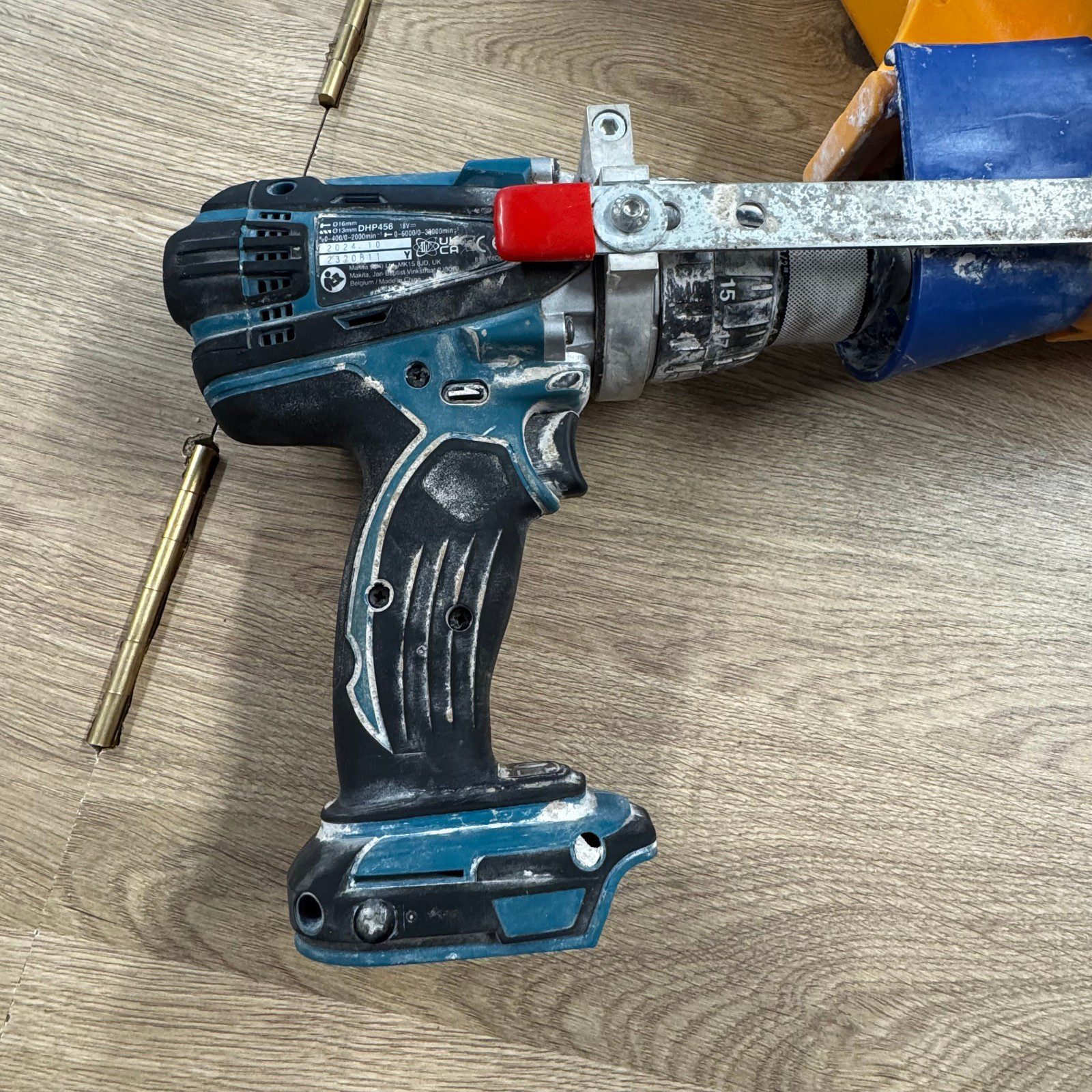 Quikpoint Mortar Gun Drill Attachment Brick Pointing Tool With Makita Drill - Image 15