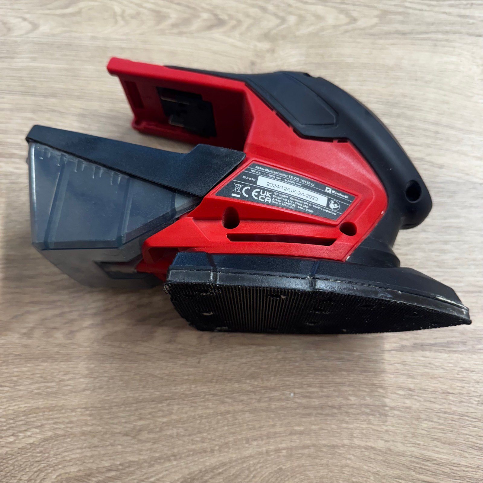 Einhell TE-OS 18/150 Li Solo 18V Multi Sander Power X-Change Body Only - Image 15