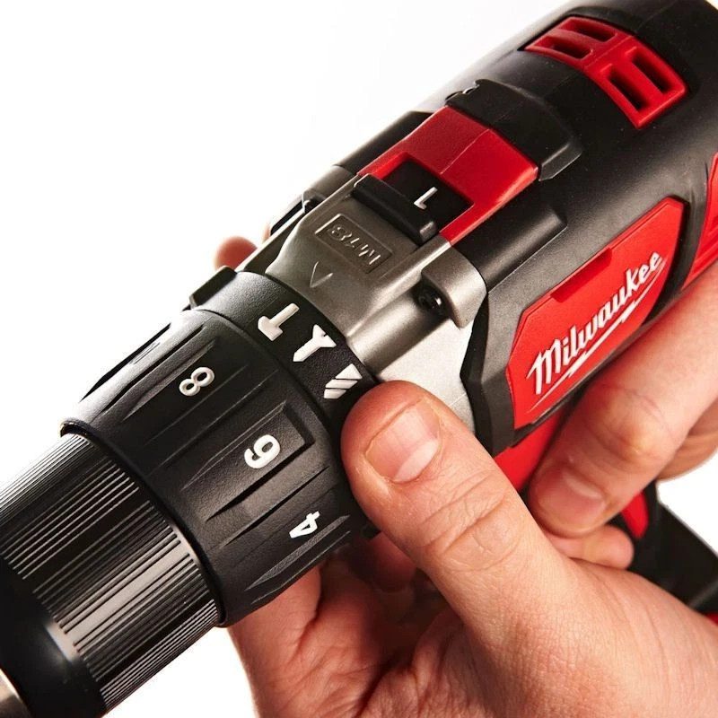 Milwaukee M18 BPD-402C Combi Drill Kit 18V 2x 4.0Ah Batteries Charger Case - Image 6