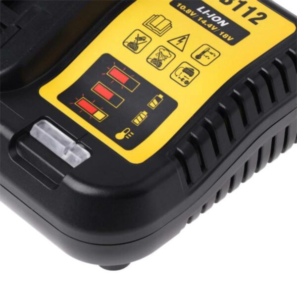 DeWalt DCB112 Battery Charger 10.8V 12V 18V XR Li-Ion Compact Charger Unit