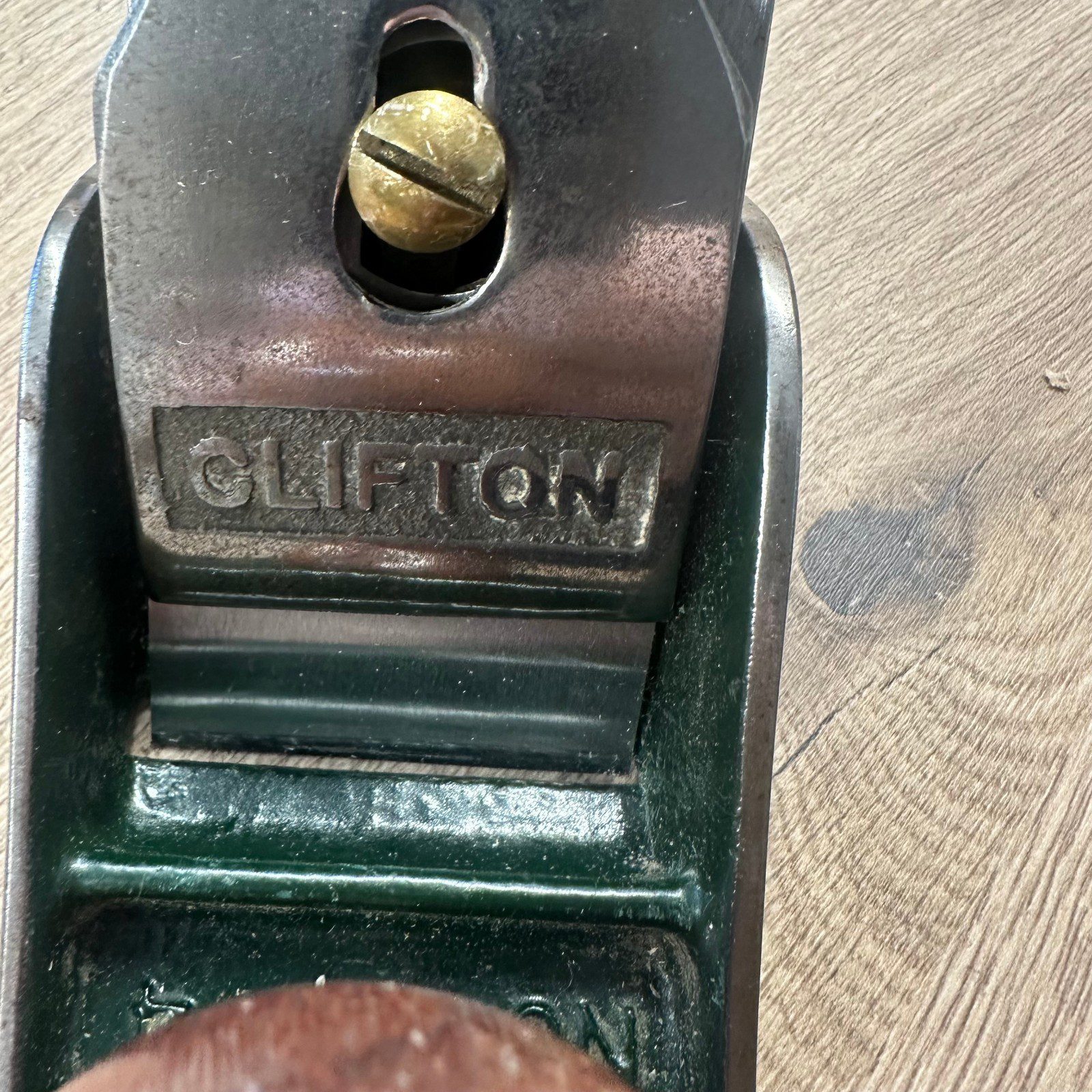 Clifton No.4 Smoothing Bench Plane Sheffield Woodworking Hand Plane No 4 - Image 11